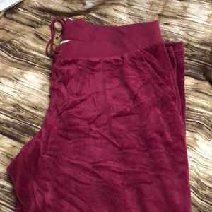 Juicy couture lounge pants velour